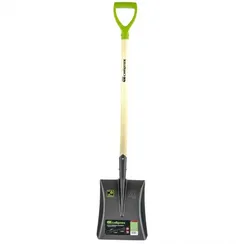 Лопата совковая, 250х295х1150 мм, деревянный лакированный черенок, Сибртех