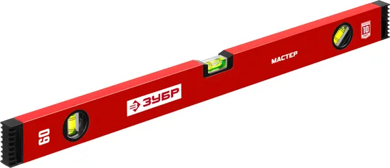 ЗУБР МАСТЕР, 600 мм, уровень с усиленным профилем (34584-060)