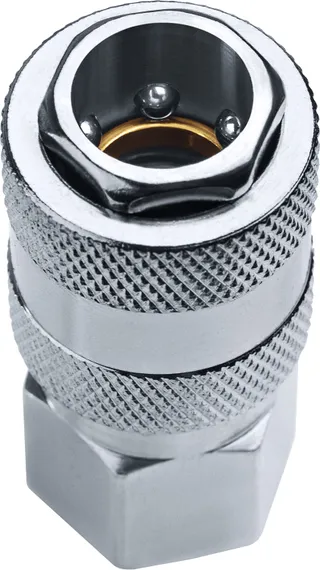 ЗУБР (штуцер ″елочка″, 8 мм - рапид муфта) + (рапид штуцер-штуцер ″елочка″, 8 мм) + (обжимные хомуты 2 шт), набор, Профессионал (64920-08-H)