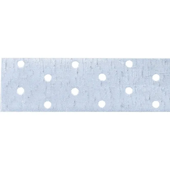 Лента перфорированная монтажная, 2 мм, LM 10 см х 10 м, отверстие 4.5-5 мм, цинк Сибртех