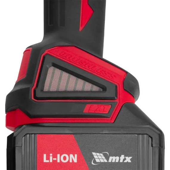 Машина шлифовальная угловая аккумуляторная бесщет. AGB-BL-20-125, Li-Ion, 20 В// MTX