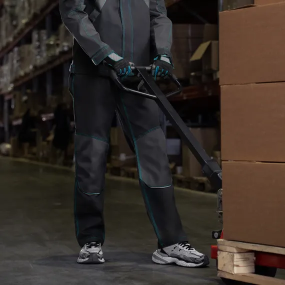 Брюки профессиональные рабочие, 97% хлопок 3% спандекс, XXL Gross