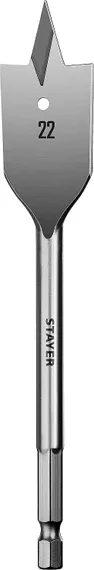 STAYER Flat, 22 x 152 мм, перовое, cверло по дереву (2950-22)