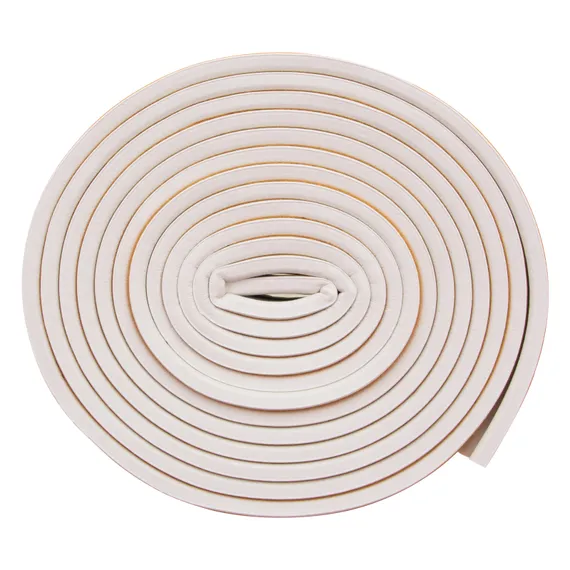 Уплотнитель резиновый, 24 м, профиль "P", белый Сибртех