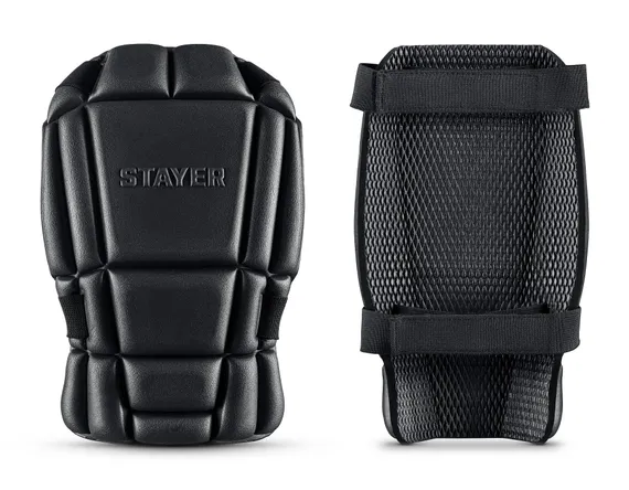 STAYER UNIVERSAL 2 в 1 вставка-наколенники защитные из ЭВА, 2 крепежных ремня (11197)
