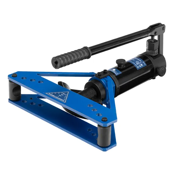 Трубогиб гидравлический горизонтальный, 6т, башмаки 3/8"–1", в металлическом кейсе Stels