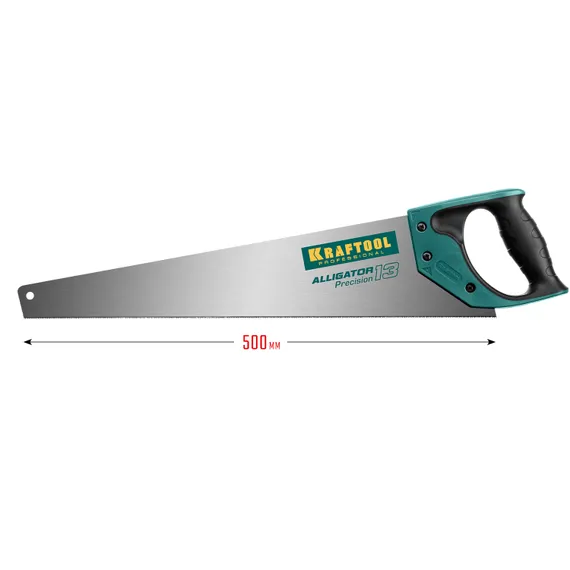 KRAFTOOL Alligator Precision 13, 500 мм, ножовка для точного реза (15225-50)
