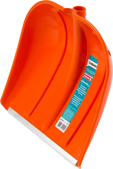 СИБИН ЛП-410, снеговая лопата без черенка, 410мм (421834)