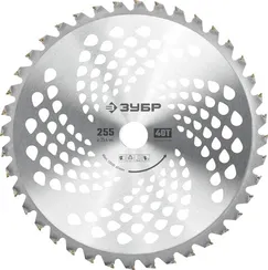 Нож для триммера ЗУБР НTТ-40, 255 мм, 40T, (71150)