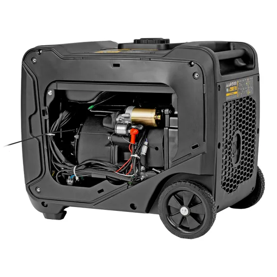 Генератор инверторный GS-4500iSE, 4,5 кВт, 230 В, закрытый корпус, электростартер Denzel