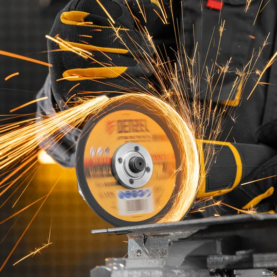 Круг отрезной по металлу, 115 х 1 х 22.2 мм Denzel