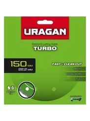 URAGAN TURBO 150 мм, диск алмазный отрезной сегментированный (36706-150)