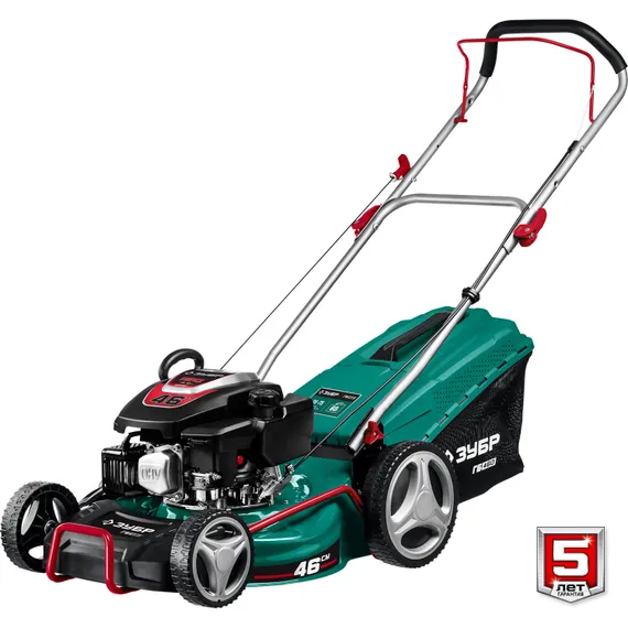 Газонокосилка бензиновая ЗУБР 460 мм, 4.5 л.с. (ГБ-460)