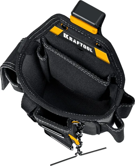 KRAFTOOL KP-13E поясная сумка с быстросъёмным креплением FastClip, 280 х 200 мм (38772)