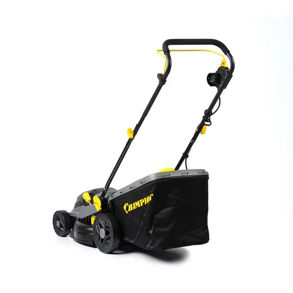 Газонокосилка эл. CHAMPION EM3816 (1,6 кВт пласт.+ткань травосб. 42л ширина 380мм 30-75мм, 11,3кг)