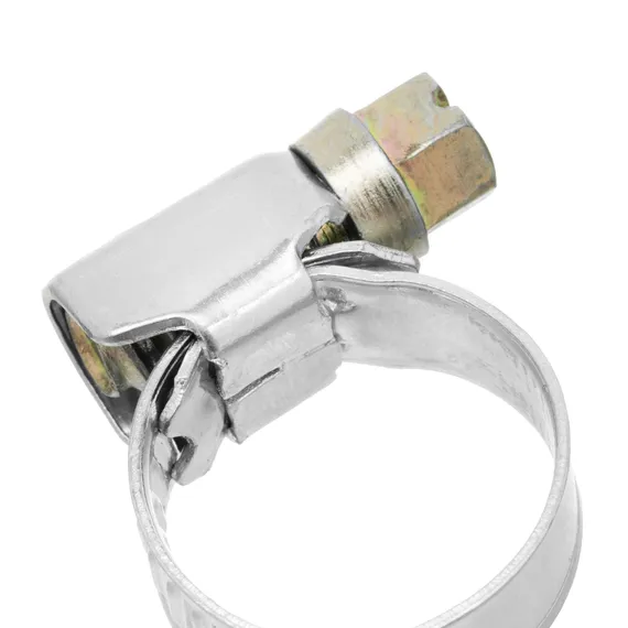 Хомуты металлические, Стандартное болтовое крепление 12-20 мм, 100 штук в упаковке, ширина 9 мм Сибртех