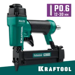 KRAFTOOL P0.6/30 пневматический нейлер для шпилек 23Ga тип P0.6 (12-30 мм), (31963)