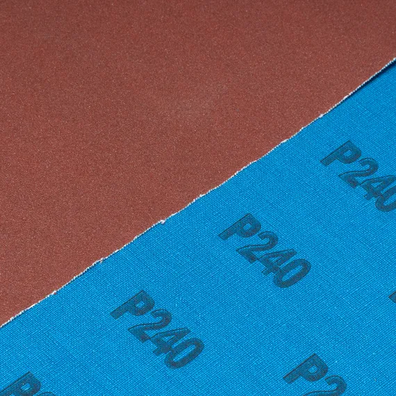 Шкурка на тканевой основе, P 240, 1000 мм х 20 м, водостойкая Matrix