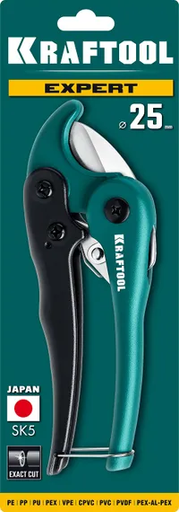 KRAFTOOL до 25 мм, высокоскоростной труборез по металлопластиковым и пластиковым трубам (23381-25)