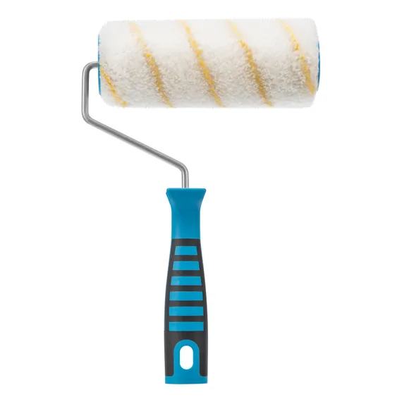 Валик для внутренних работ синтетический, с двухком.ручкой, 180 мм, ворс 12 мм, D 48 мм, D ручки 6 мм, полиакрил Matrix