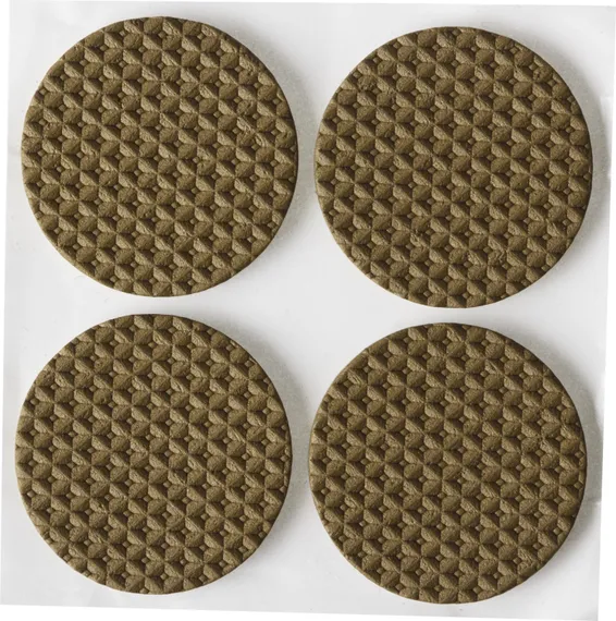 STAYER d 35 мм, 4 шт, коричневые, ЭВА, мебельные накладки (40914-35)