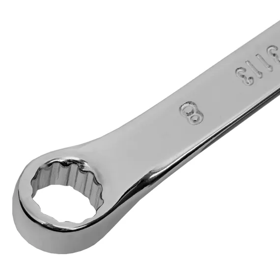 Ключ комбинированный, 8 мм, CrV, полированный хром Matrix