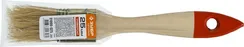 ЗУБР УНИВЕРСАЛ, 25 мм, 1″, светлая натуральная щетина, деревянная ручка, плоская кисть (01099-025)