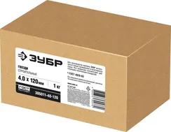 ЗУБР ГОСТ 4028-63, 120 x 4 мм, 1 кг, строительные гвозди (305011-40-120)