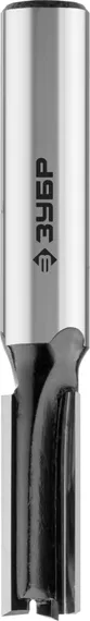 ЗУБР 8 x 19 мм, хвостовик 8 мм, фреза пазовая прямая, Профессионал (28780-8-19)