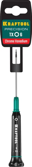 KRAFTOOL Precision TX6, отвертка для точных работ (25684-06)