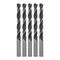 Сверло по металлу, 9.5 мм, быстрорежущая сталь, 5 шт, цилиндрический хвостовик Сибртех