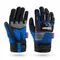 ЗУБР IMPACT р.XL (10), синие, профессиональные комбинированные перчатки, антивибрационные, противоударные, Профессионал (11476-XL)