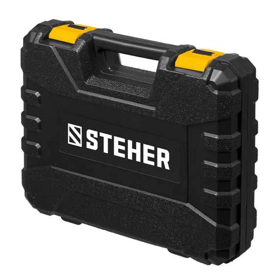 Бесщеточная дрель-шуруповерт, STEHER 12 В, 35 Н·м, 1 АКБ (2 А·ч), кейс (CDB-120-1)