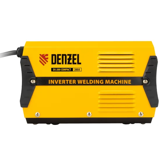 Аппарат инверторный дуговой сварки DS-200 Compact, 200 А, ПВ 70%, диаметр электрода 1.6-5 мм Denzel