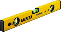 STAYER STANDARD, 400 мм, с линейкой, уровень (3460-040)