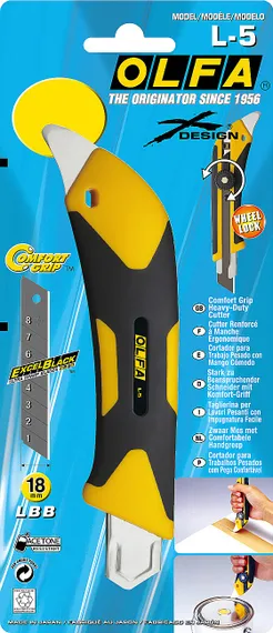 OLFA 18 мм, трещоточный нож (OL-L-5)