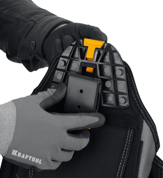 KRAFTOOL KC-3 клипсы для системы быстрого крепления FastClip, 3 шт. (38779)