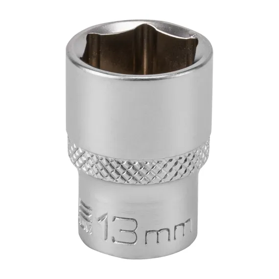 Набор торцевых головок, 1/4, шестигранные, CrV, 10 шт, 4-13 мм Stels