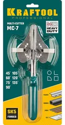KRAFTOOL MC-7, угловые ножницы для пластмассовых и резиновых профилей (23372)