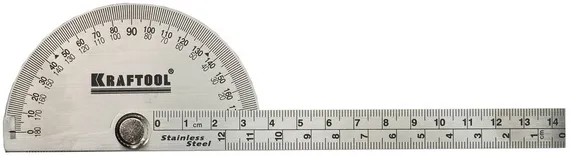 KRAFTOOL Protractor, 145 мм, транспортир (34290)