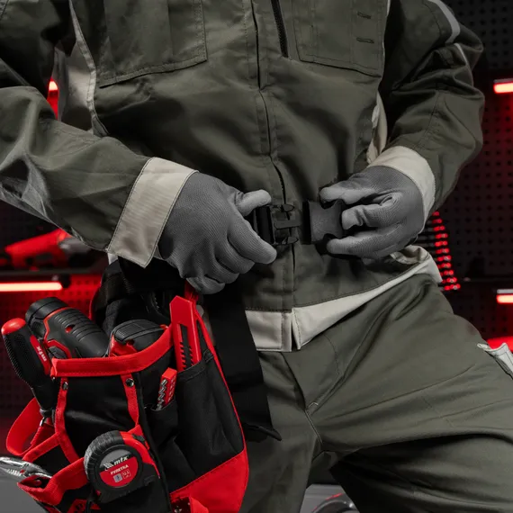 Сумка-пояс одинарная, 7 карманов Matrix