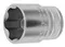 KRAFTOOL SUPER-LOCK, 1/2″, 22 мм, торцовая головка (27801-22)