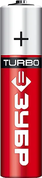 ЗУБР TURBO, ААА х 4, 1.5 В, алкалиновая батарейка (59211-4C)