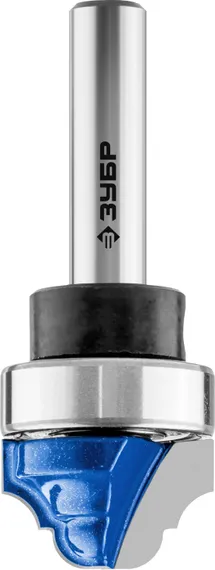 ЗУБР 22 x 13 мм, радиус 3.2 мм, фреза пазовая фасонная с верхним подшипником, Профессионал (28747-22)