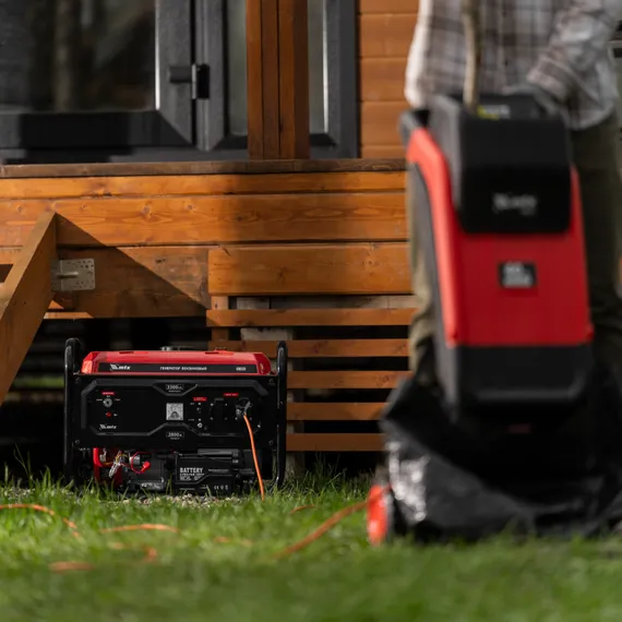 Генератор бензиновый RS-4000E, 3,3 кВт, 230В, электростартер MTX