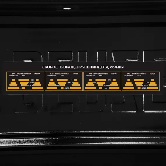 Станок сверлильный радиальный DDM-550R, 550 Вт, 16 мм, 12 ск., настольный Denzel