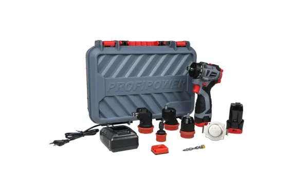 Аккумуляторный бесщеточный шуруповерт Profipower Комби BL-161C E0249