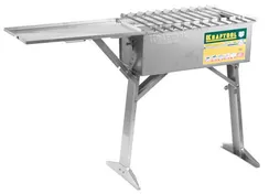 KRAFTOOL 300 x 600 x 800 мм, с автоматическим вращением шампуров, переносной мангал (68310)