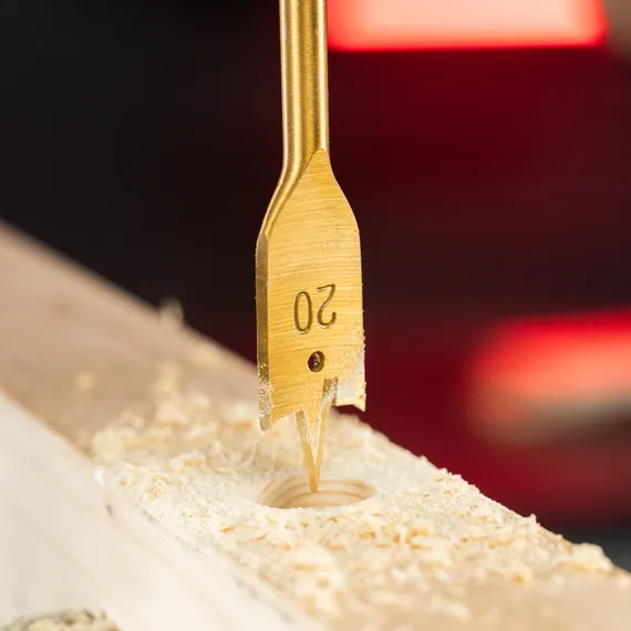 Набор сверл перовых по дереву, 10-12-16-18-20-25 мм, 6 шт, пластиковый кейс, Matrix