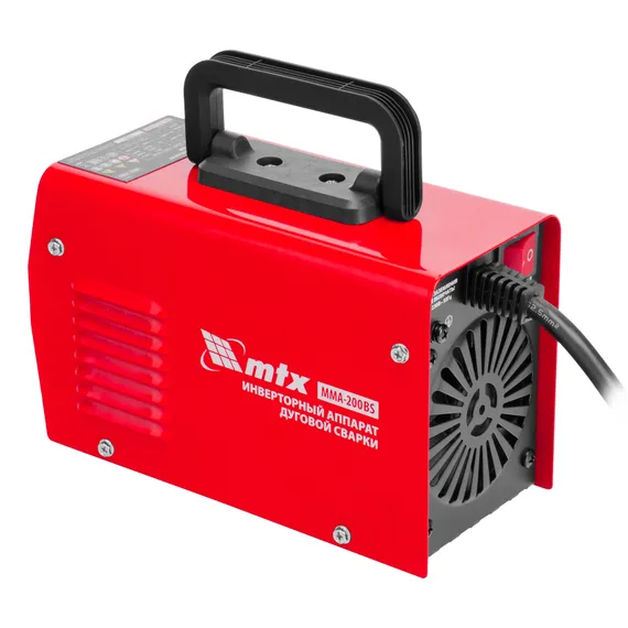 Инверторный аппарат дуговой сварки MMA-200BS, 200 А, ПВ 60% MTX